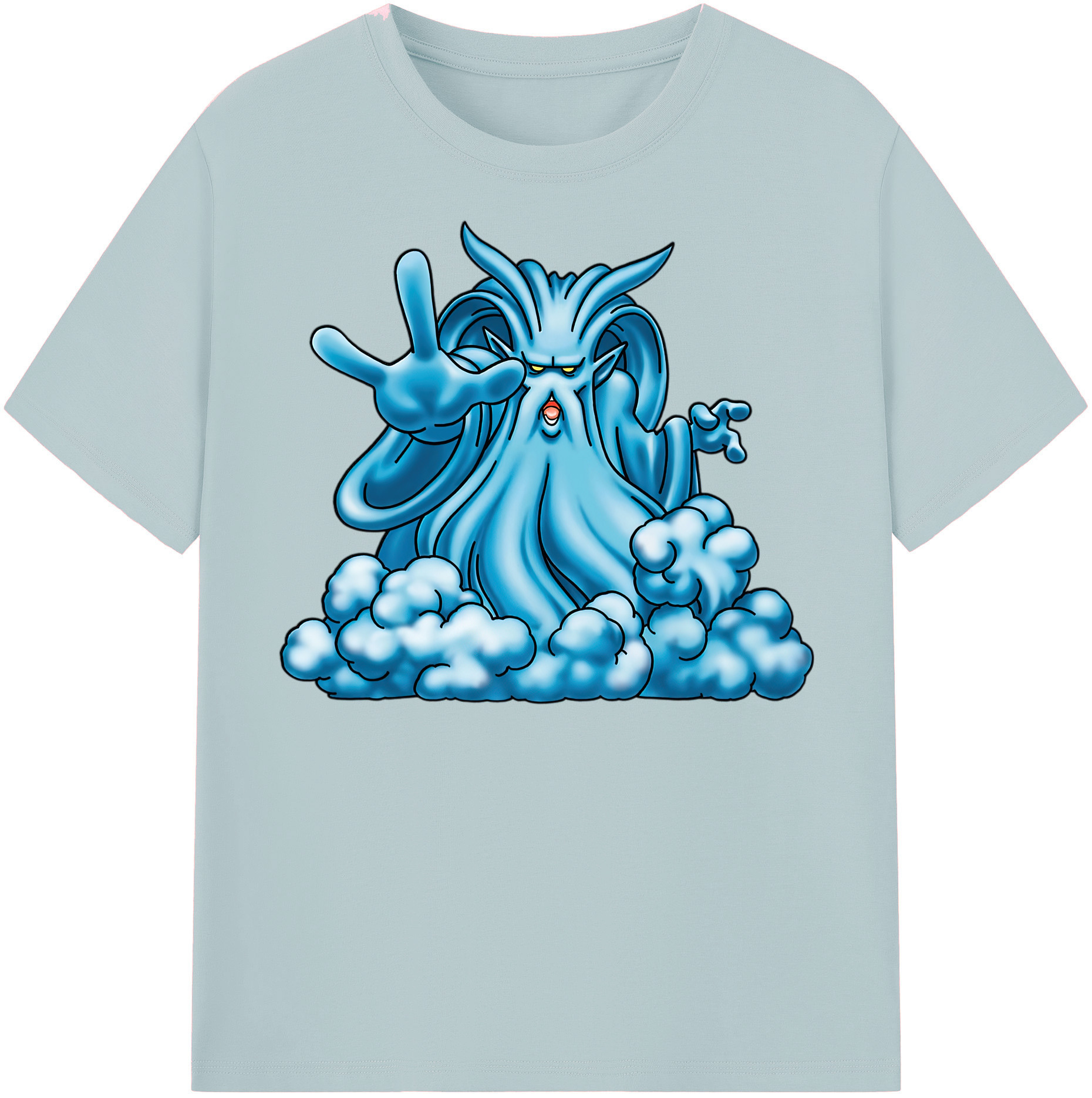 （画像用） ドラゴンクエスト Doragon Kuesuto Dragon Quest 綿100％半袖Tシャツ（フロントプリント）